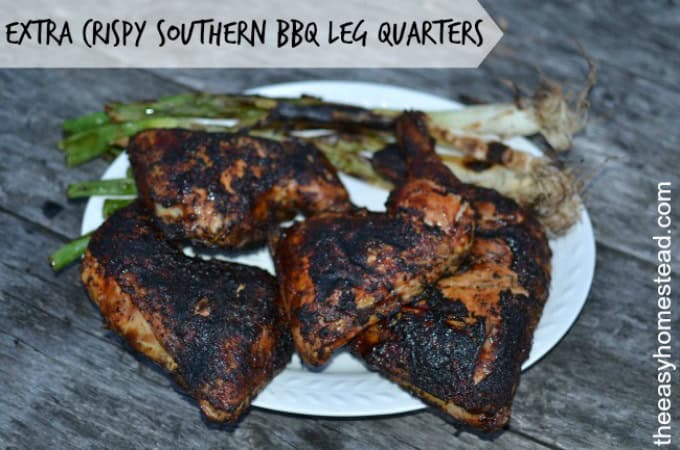 Extra Crispy Southern BBQ Leg Quarters