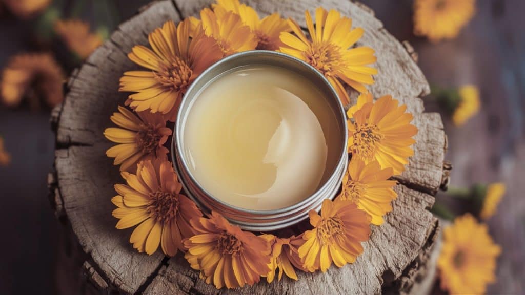 Calendula salve finished