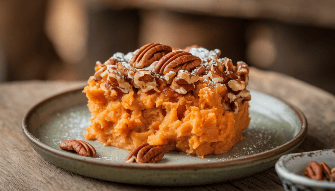 Sweet Potato Casserole Recipe: Perfectly Sweet & Creamy!